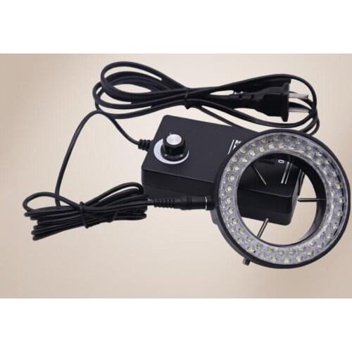 60 LED inner diameter 62mm video microscope light source stereo microscope adjustable loop light illuminator light