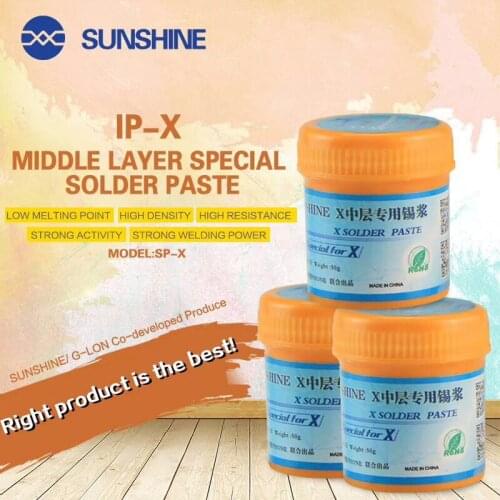 For Iphone x xs max Middle Layer BGA motherboard Special Solder Paste Mainboard Repair Stannum Planting Plant Tin Pulp