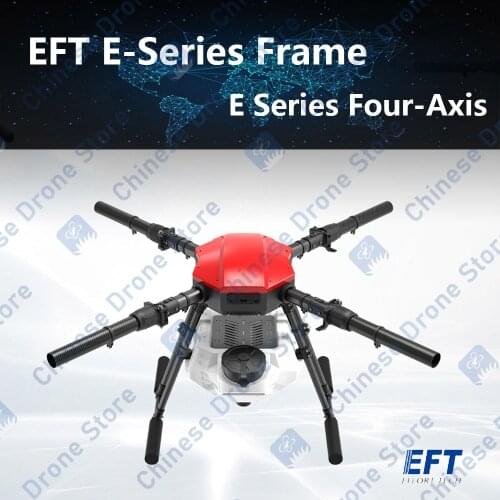 EFT E410P 10L Agricultural 10KG spray drone UAV frame four-axis surround foldable 40MM pipe diameter belt