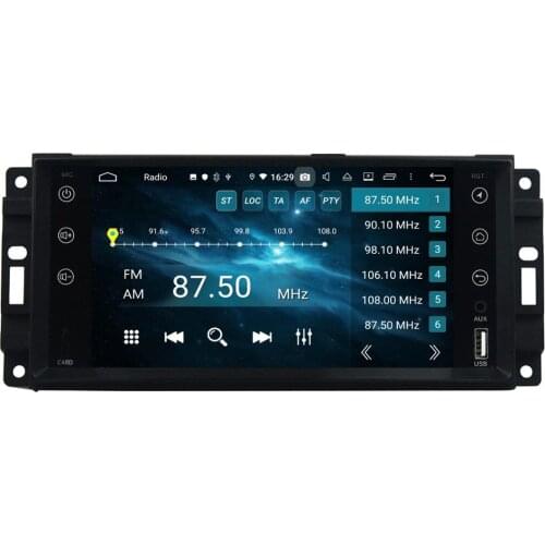 DSP PX6 Android 10 4gb+64gb Car Radio DVD Player GPS for Chrysler Sebring 300C Jeep Grand Cherokee Compass Wrangler Journey