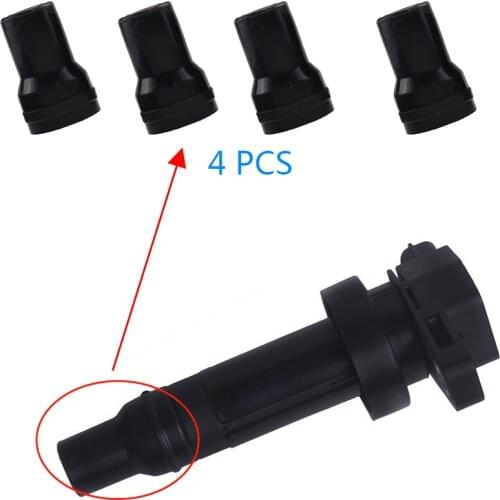 273012B010 4Pcs set Spark Plug Cap Connector Ignition Coil Rubber For Kia Soul 1.6L for Hyundai Accent Kia Rio Motor