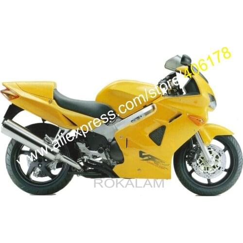 Body Kit For Honda VFR800 1998 1999 2000 2001 VFR 800 98-01 98 99 00 01 VFR 800RR Yellow ABS Motorcycle Fairing Kit