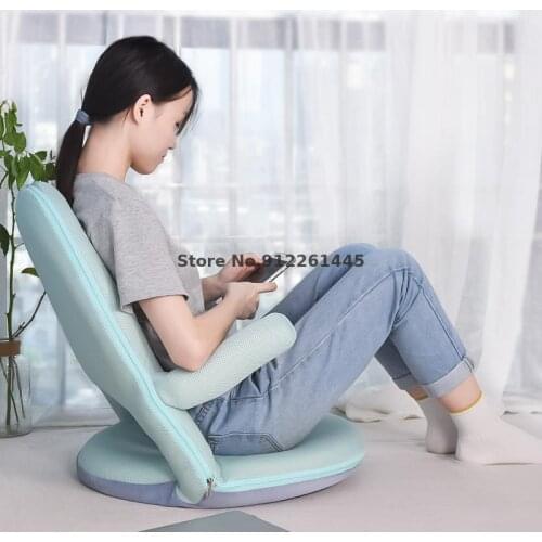 Lazy Sofa Tatami Bedroom Bay Window Bed Folding Backrest Nursing Chair Floor Single Removable And Washable Chair