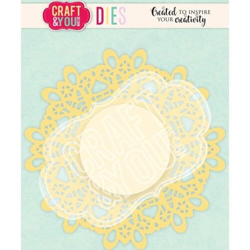 2021 AliliArts Metal Cutting Dies Doily #5 diy Scrapbooking Photo Album Decorative Embossing PaperCard Crafts Die