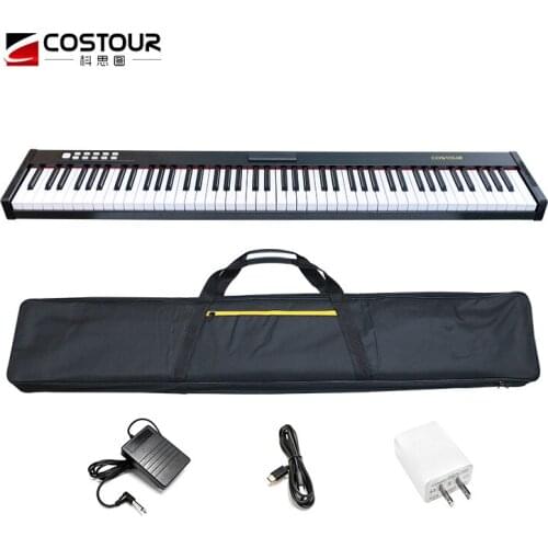 Multifunctional 88-key Dynamic Keyboard With Bluetooth, Children And Adults General Electric Piano