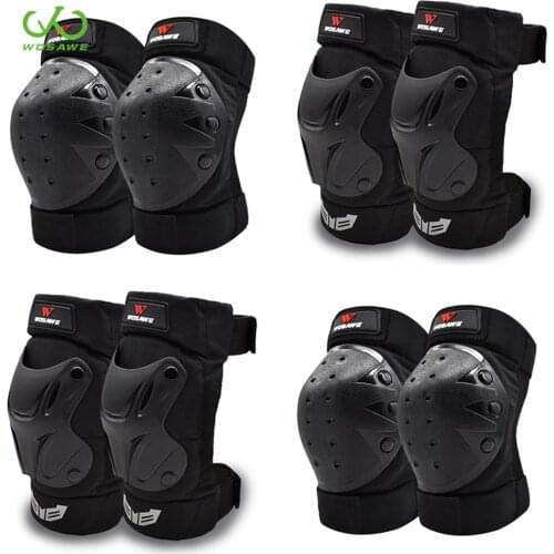 WOSAWE MTB Motocross Knee Pads Elbow Protection Set Racing Riding Sports Body Protective Gear Motorcycle Kneepads Protector Suit