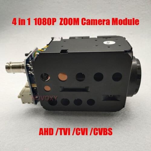 NOVOXY IMX307 2MP 1080P AHD TVI CVI CVBS 4 in 1 Zoom Camera 30x 18X Optical 5-90mm Varifocal Lens IR CUT HLC SK-ART7100