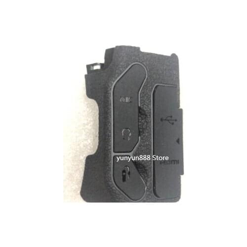 New Original Left Side Shell USB MIC HDMI Door Cover Cap Rubber Repair Parts for Canon EOS 90D SLR Camera