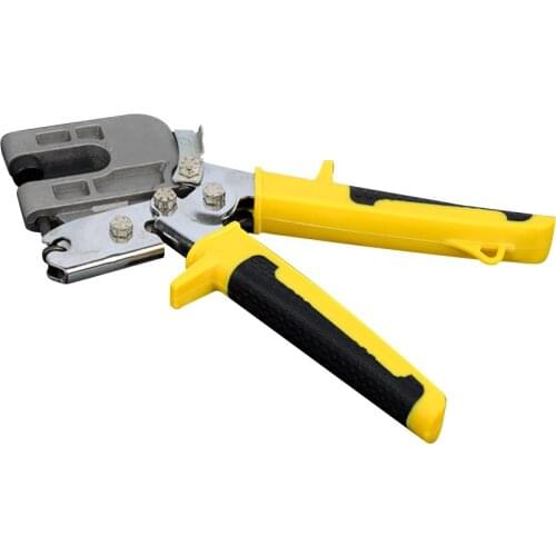 Single Handle Keel Pliers High-Quality Aluminum Alloy Handle Stud Crimper Drywall Punch Keel For Fastening Metal Hand Tools