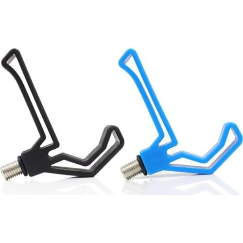 M3/8 Fishing Rod Rest Gripper Head Carp Fish Pole Holder Bracket Support Stand V Shape Fishing Tackle articulos de pesca