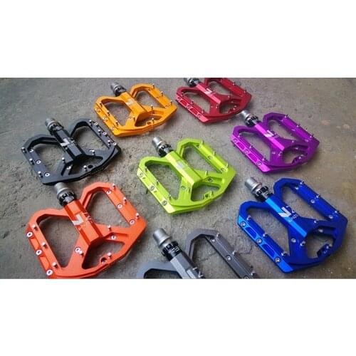 Shanmashi ENZO flatbed CNC bicycle pedal mountain bike 6 bearing pedal road bicycle pedal