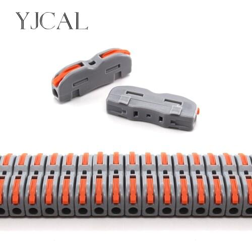 New Type Wire Connector Independent And Spliceable Terminal Electrico Block Compact Wiring Splicing Conector Eletrico