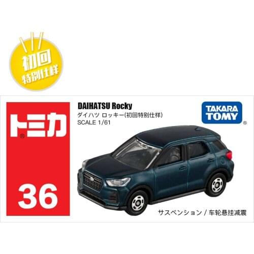 TOMY 1:64 First Version Daihatsu Rocky SUV NO.36 Simulation Model Car