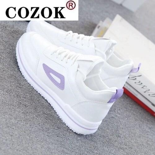 2021 New White Shoes Womens Shoes All-match Casual Shoes Summer Breathable Womens Flat Sneakers Platform Running Shoes