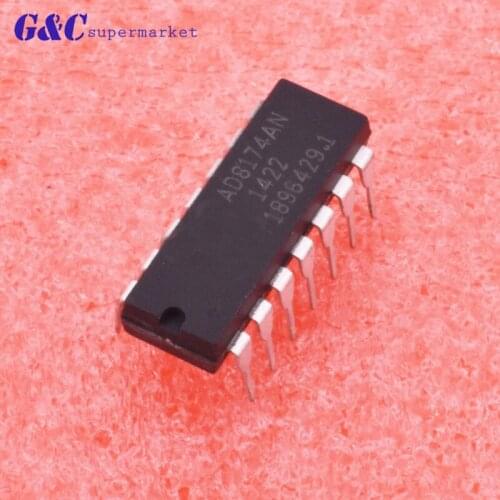 1/5PCS AD8174AN DIP-14 Encapsulation IC US diy electronics