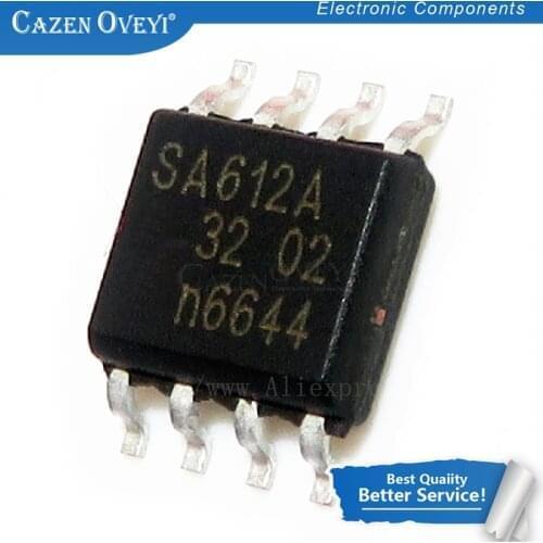 1pcs/lot SA612AD SA612A NE612AD NE612A SA612 NE612 SOP-8 In Stock