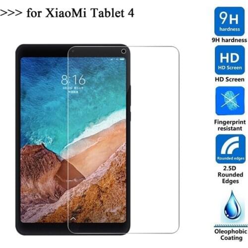 2.5D Tempered Glass 9H Protective Film Explosion-proof Screen Protector For Xiaomi Mi Pad MiPad 4 Tablet 8"