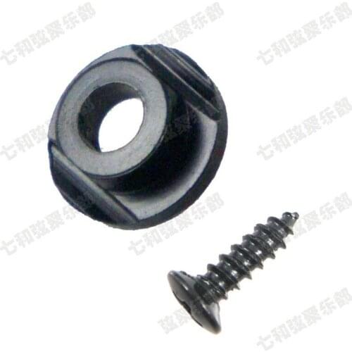 2 Pcs Black Electric Guitar String Retainers Pressure string tree,Guitar String Retainer buckle guitar accessories parts