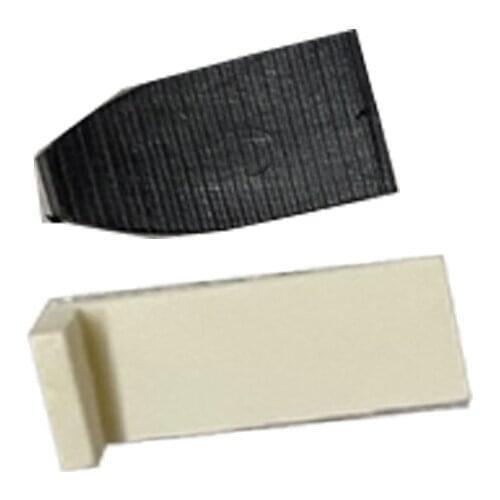 Free Shipping New 50 Sets/100pcs of cello bow tips bone tip black plastic bow tip free shipping