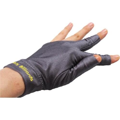 Snooker Billiard Glove Embroidery Billard Gloves Left Hand Three Finger Smooth Biliardo Billar Guanti Billiard Accessories 4