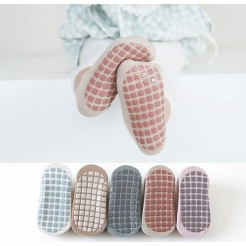 0-5Y Baby Thin Cotton Non-slip Home Floor Socks Toddlers Kids Newborn Cute Cartoon Socks for Girls Boys Infant Clothes