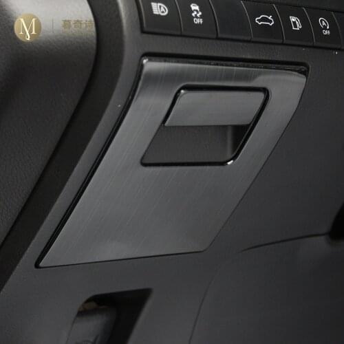 For Toyota Camry 2018 2019 2020 Automotive interior Main driving storage box Decorative stickers Refit Accessories Decorations