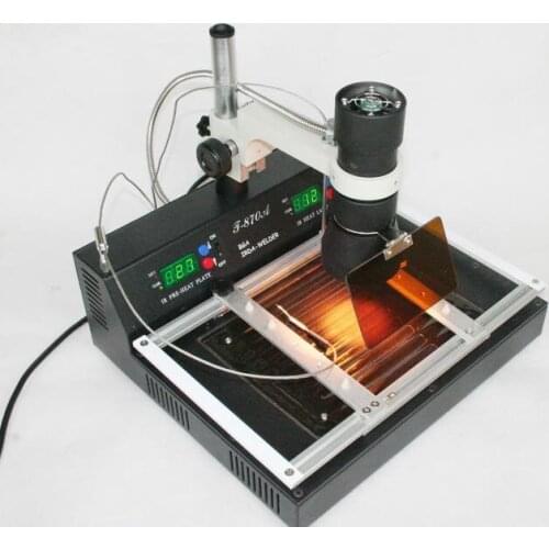 Hot sale PUHUI T870A IR DA WELDER infrared soldering station for computer repairing reballing machine