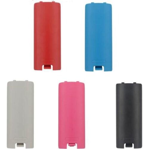 1PCS ABS Battery Lid Door Pack Shell Cover Case Replacement Repair Part for Nintend Wii Remote Right Hand Controller Accessory