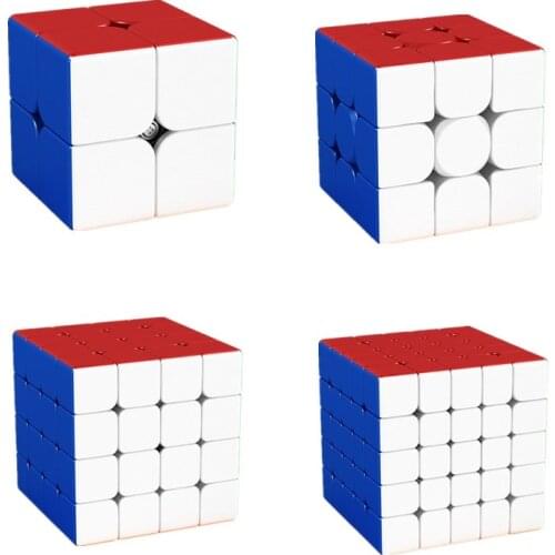 MoYu MeiLong 2x2 3x3 4x4 5x5 Magnetic Version Magic Cube Toy Entry Simple Professional Game Speed Puzzle Adult Children Gift