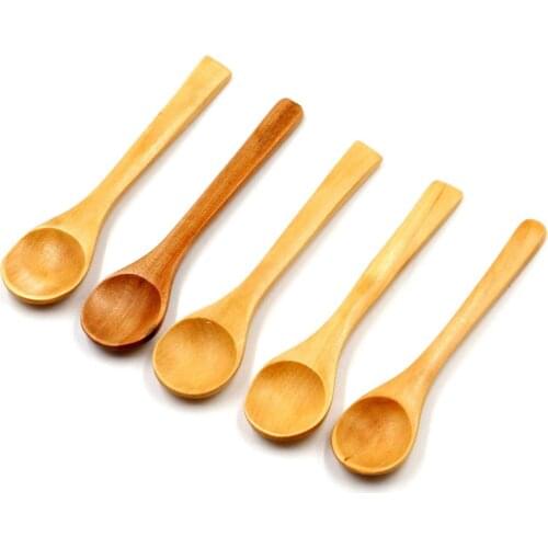 5PC Small Wooden Spoons Kit Arts and Crafts Creative Pack