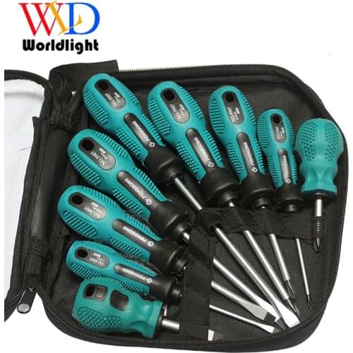 Hand tool 9 in 1 Screwdriver Set Multi-Bit Tools Repair Torx Screw Driver Screwdrivers Kit Home Useful Multi Tool