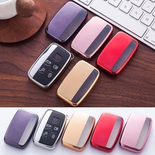 Nano TPU car key cover for Land Rover A9 Range Rover Sport Evoque Freelander 2 XE XJ XJL XF C-X16 V12 car Accessories styling