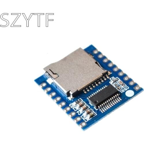 Serial port control voice module MCU IO control SD/TF card MP3 player board XY-V17B