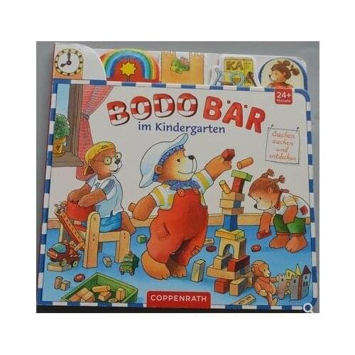 Parent Child Kids German Book Early Education Enlightenment Cute Picture Interesting Story Reading Libros Cardboard Books Age 3