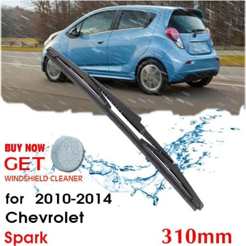 Car Wiper Blade Rear Back Window Windscreen Windshield Wipers Auto Accessories For Chevrolet Spark Hatchback 2010-2014 310mm