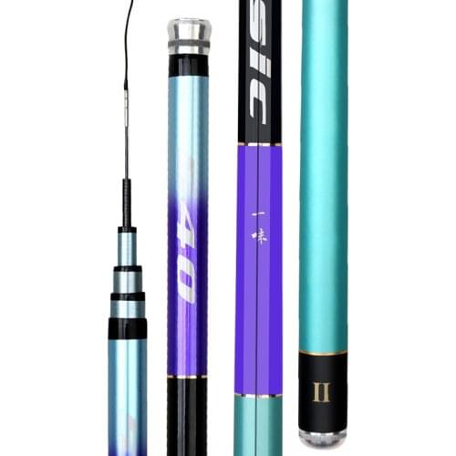 3.6-7.2M Luring telescopic fishing rod spinning ultra-light carbon carp fishing rod casting portable fishing tackle rod and reel