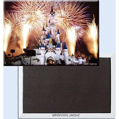 Tourist Refrigerator Magnets 78*54mm,christmas fireworks Fridge Magnet,Souvenir Gifts 20966