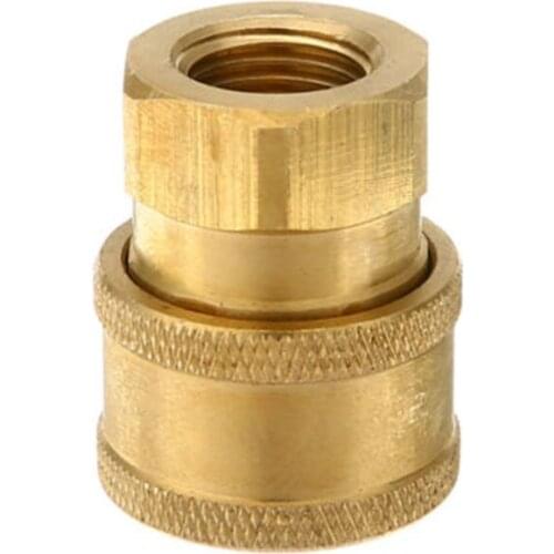 1/4\\\\\\\'\\\\\\\' Pressure Washer Hose Adaptor Connector Plug To BSP1/4 Female Power Tools