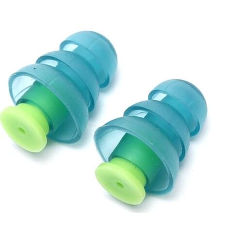1 Pair Good Sleep Soft Ear Plugs Silicone Waterproof Dust-Proof Earplugs Accessories Sleep Accessories