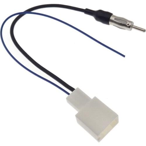 1Pcs Car Radio Factory Replacement Female Plug Stereo Antenna Convert Line For Toyota for Subaru