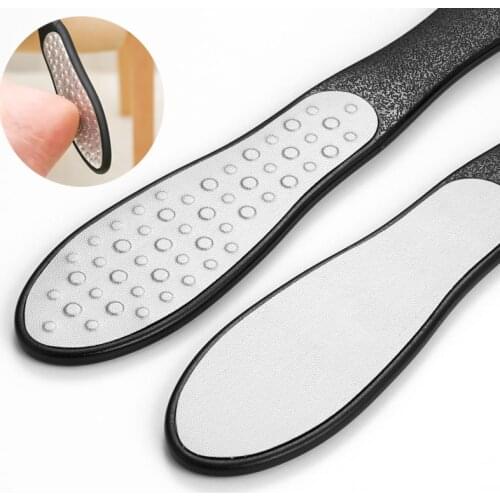 1PCS Black Double Side Foot Rasp File Hard Dead Skin Callus Remover Professional Pedicure File Tools Grinding Feet Skin Care