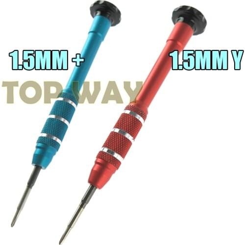 1pc/set For Nintendo Switch Joy Con PSP GBA DS 3DS XL Cross Tri 1.5MM + 1.5MM Y Screwdriver For Switch Screwdriver