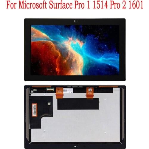 10.6" For Microsoft Surface Pro 1 2 Pro1 Pro2 1514 1601 Touch Screen Digitizer Panel LCD Display Assembly Tablet Repair Parts