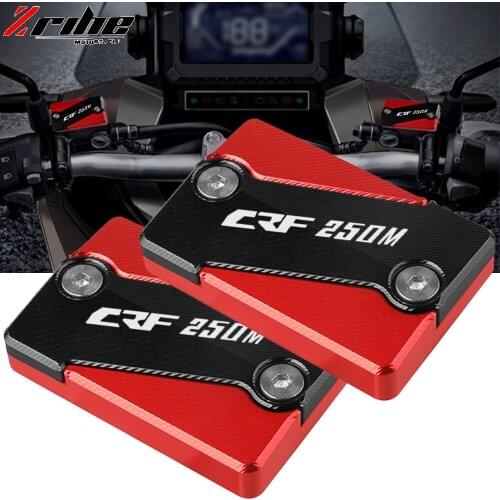 For HONDA CRF250L/M 2012-2017 Aluminum Motorcycle Front Brake Fluid Cap DIRT BIKE reservoir Cover CRF250M CRF250 RALLY 2017-2018
