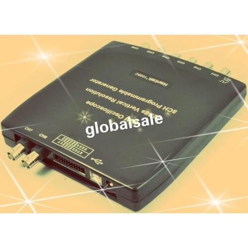 FREE SHIPPING Hantek1008C 8CH USB Auto Scope/DAQ/8CH Programmable Generator Oscilloscope