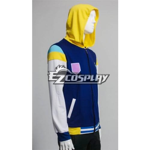 Free! Iwatobi Swim Club Haruka Nanase Blue Hoodie Cosplay Costume E001