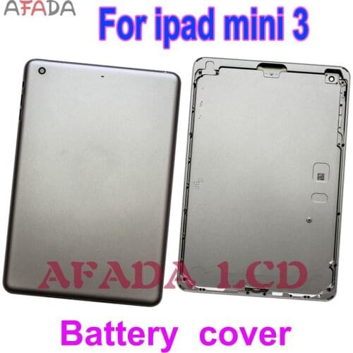 New Back Battery Cover For mini 3 Rear Housing Case Back Cover Case Housing Door Case for mini 3 WIFI /3G A1599 A1600 A1601