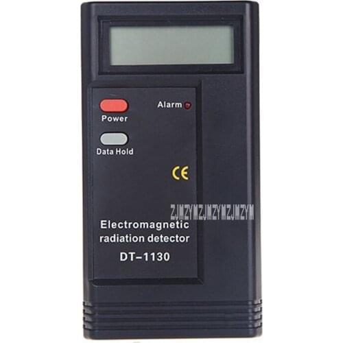 DT-1130 Household Electromagnetic Radiation Detector Handheld LCD Digital Measurement Radiation Tester Detector 9V 50HZ-2000MHZ
