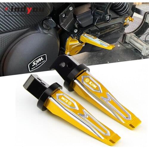For SYM MAXSYM TL 500 Maxsym TL500 MAXSYMTL 500 2020 Motorcycle Latest CNC high quality Rear Foot Pegs Rests Passenger Footrests