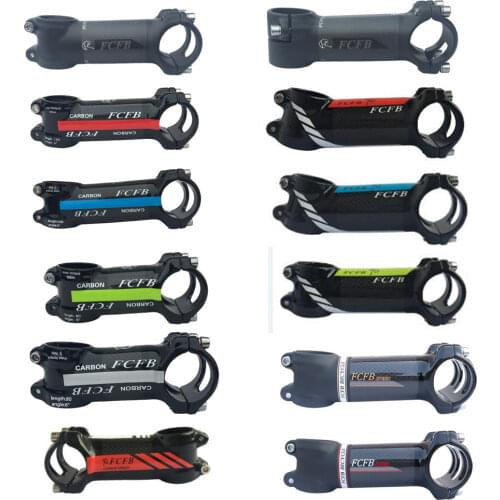 Carbon bike stem Road/MTB Aluminum carbon stem angle 6 17 bicycle cycling fork 28.6mm handlebar 31.8mm stem bike bicycle stem
